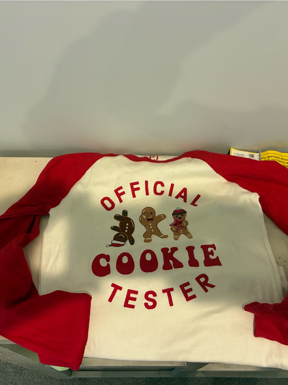 The Children's Place Red & White 'Cookie Tester' Long-Sleeve Tee